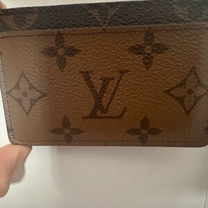 Louis Vuitton Brown Monogram Key Card Holder